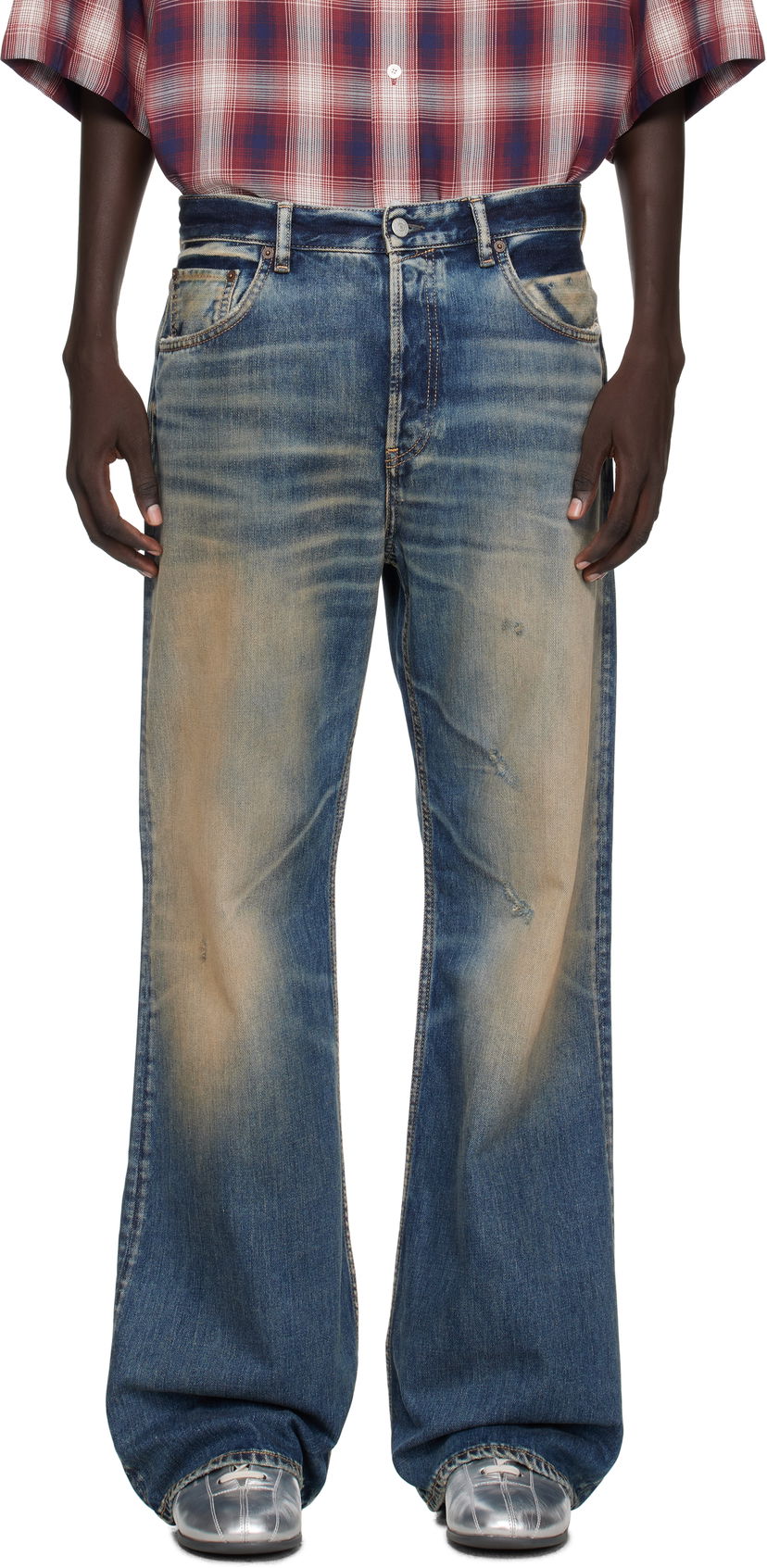 Джинси Acne Studios Acne Studios Regular Fit 2021M Jeans Синій | B00424-