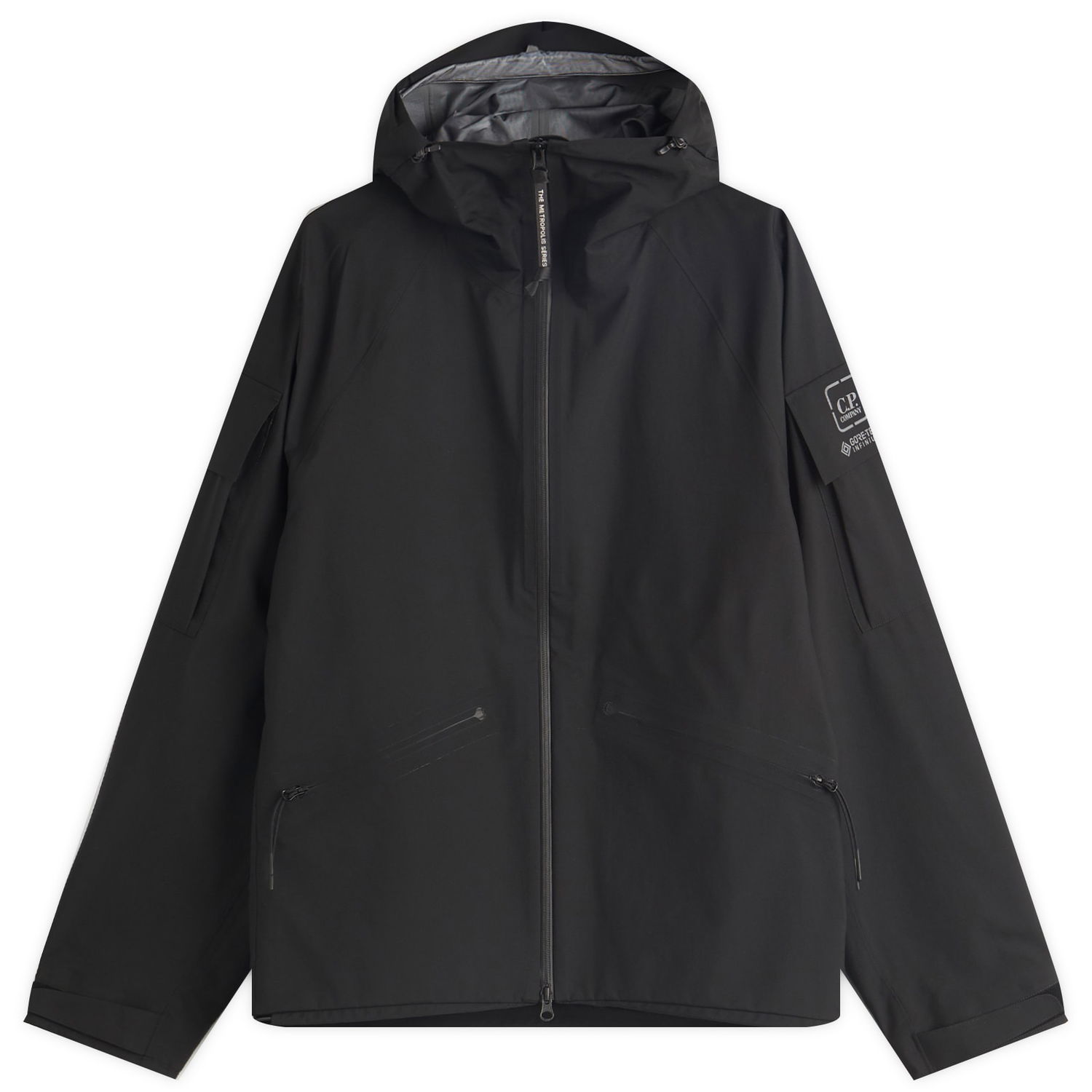 Дощовик C.P. Company Metropolis Series Gore-Tex Infinium Jacket, Size Large чорний | 18CLOW008A-110031A-999, 0