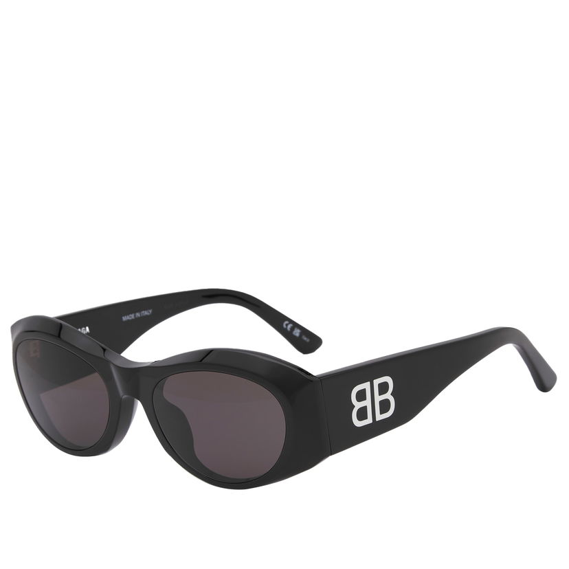 Сонцезахисні окуляри Balenciaga Balenciaga BB0396SK Oval Sunglasses чорний | BB0396SK-001