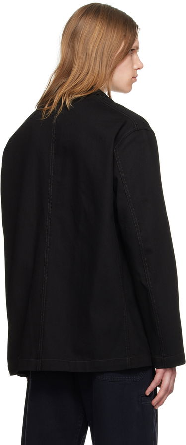 Пальто LEMAIRE Double-Breasted Blazer чорний | JA1038 LD1004, 2