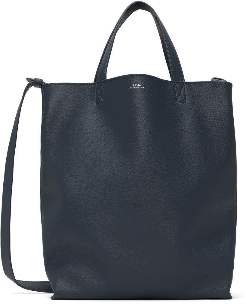 сумка-тоут A.P.C. A.P.C. Maiko Medium Shopping Tote темно-синій | PXCBC-M61659