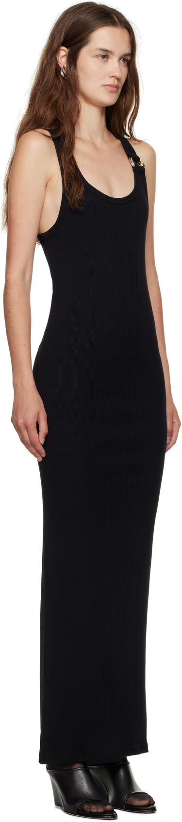 плаття Jean Paul Gaultier Jean Paul Gaultier 'The Piercing' Maxi Dress чорний | 25/03-W-DR067-J014-00, 1