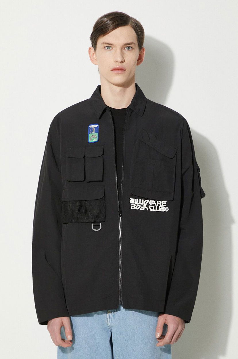 Сорочка BILLIONAIRE BOYS CLUB Billionaire Boys Club Multi Pocket Overshirt чорний | B24239