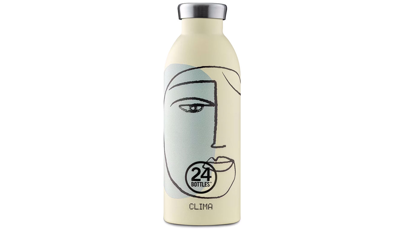 Пляшка для пиття 24Bottles Clima Bottle Calypso 500 ml бежевий | CB_050_771, 0