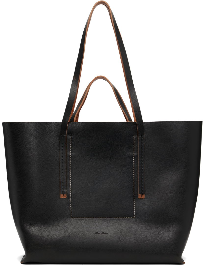 сумка-тоут Rick Owens Rick Owens Concordians Shopper Tote чорний | RA02E0762 LGET