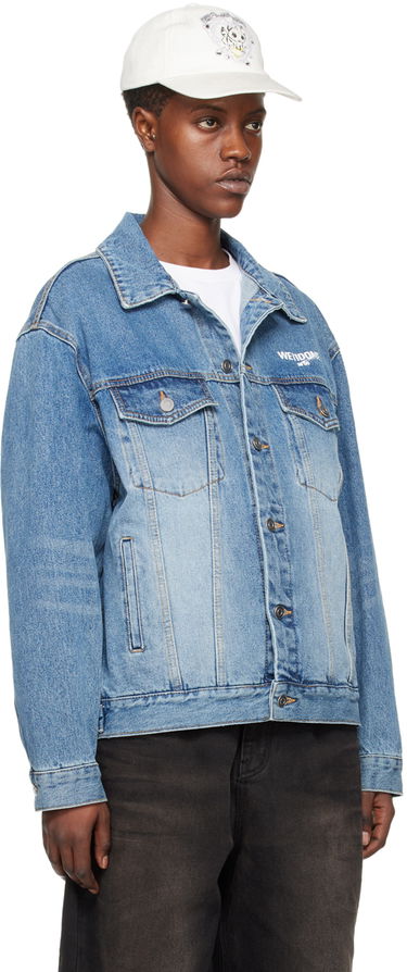 Куртка We11done We11done Faded Denim Jacket Синій | WD-DJ1-23-913-U-BL, 1