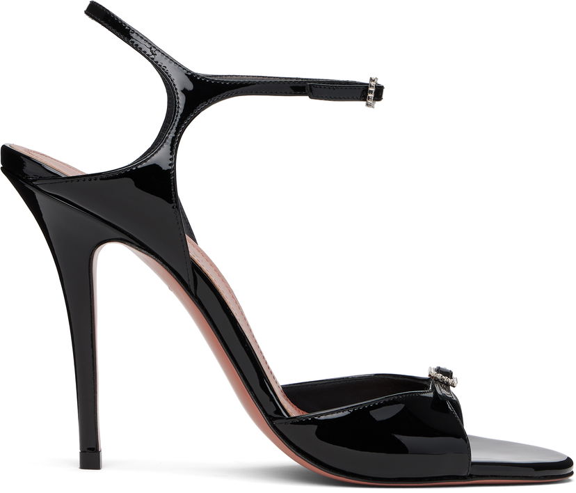 Аксесуари Amina Muaddi Amina Muaddi Adut Heeled Sandals чорний | ADUT SANDAL