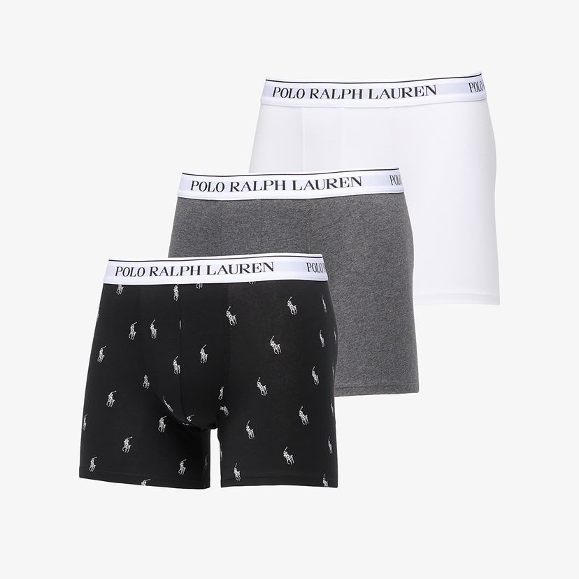 Боксери Polo by Ralph Lauren Ralph Lauren Boxer Brief 3-Pack Різнокольоровий | 714830300075