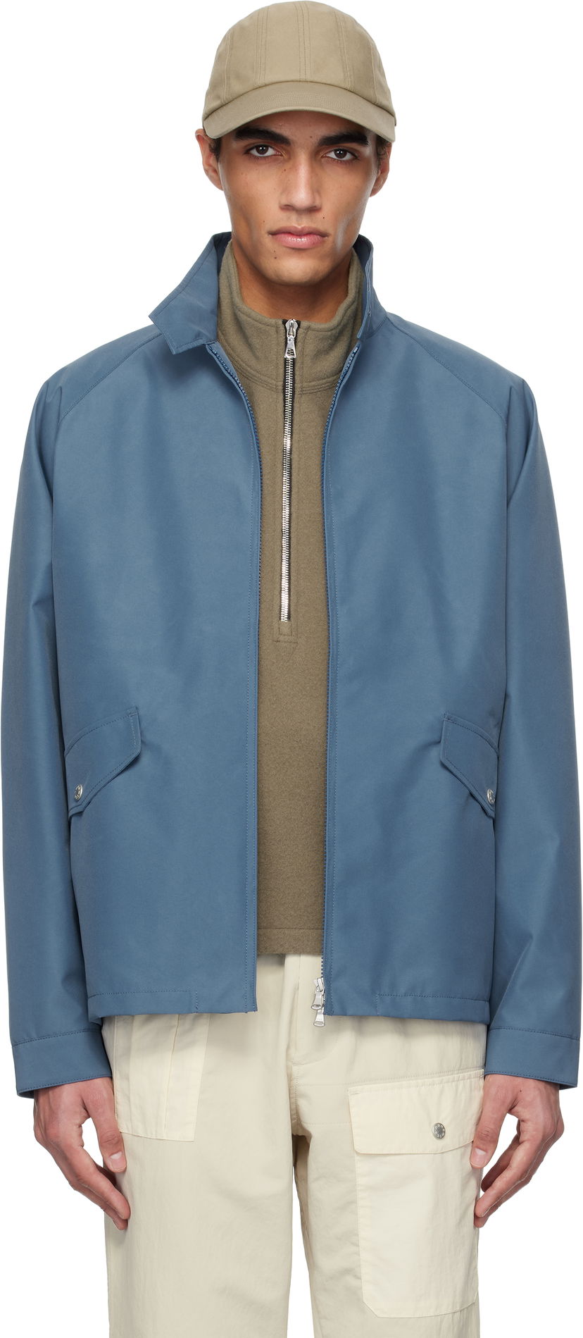 Вітровка NANAMICA Nanamica GORE-TEX Crew Jacket Синій | S25SA038U