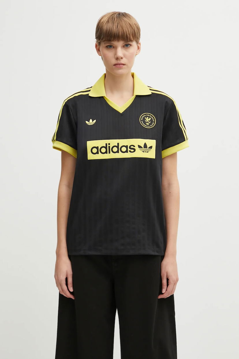Джерсі adidas Originals Originals Football Club Tee чорний | JW2562
