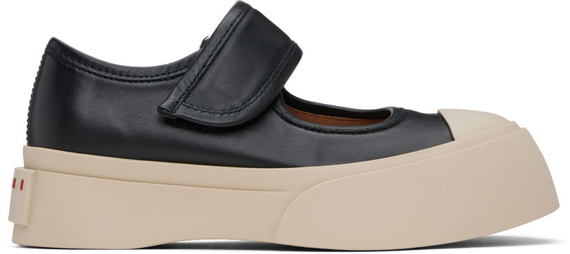 Кросівки та взуття Marni Marni Pablo Mary Jane Ballerinas чорний | SNZW003120 P7226