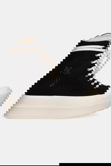 Кросівки та взуття Rick Owens Rick Owens DRKSHDW Double Bumper чорний | DU02E7831.BMOEM8, 1