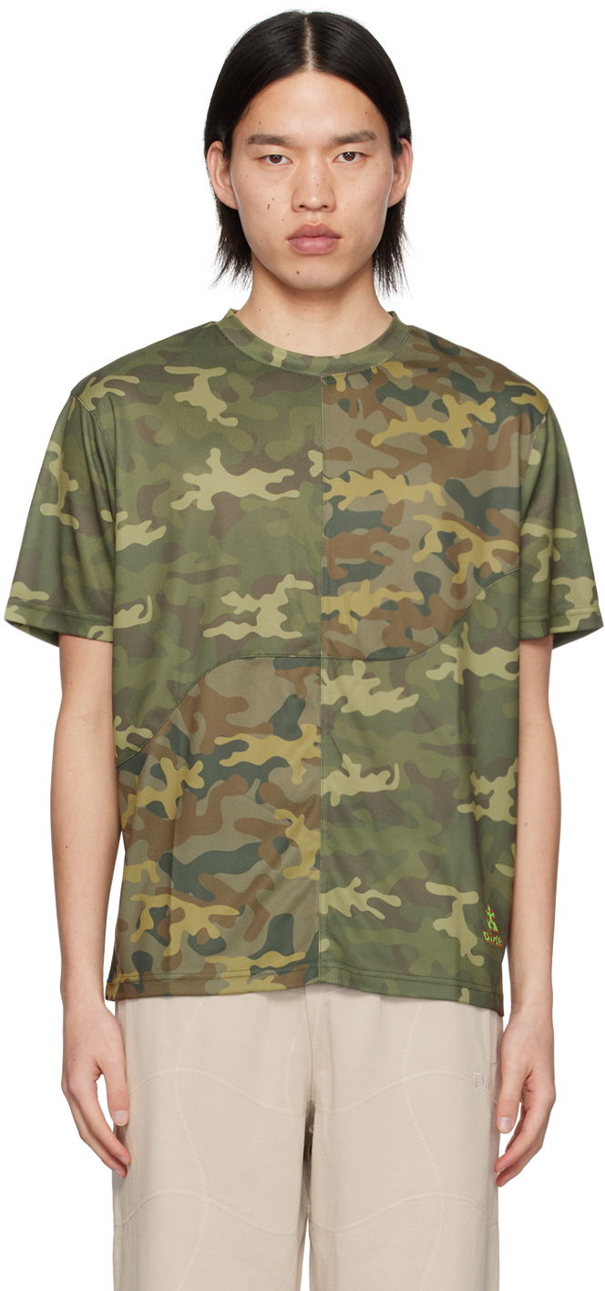 Футболка Dime Khaki Camo T-Shirt Зелений | DIMESP249GRN