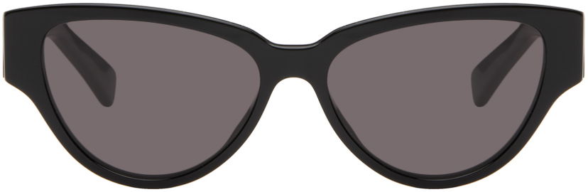 Сонцезахисні окуляри Bottega Veneta Black Cat-Eye Sunglasses чорний | BV1319S-001