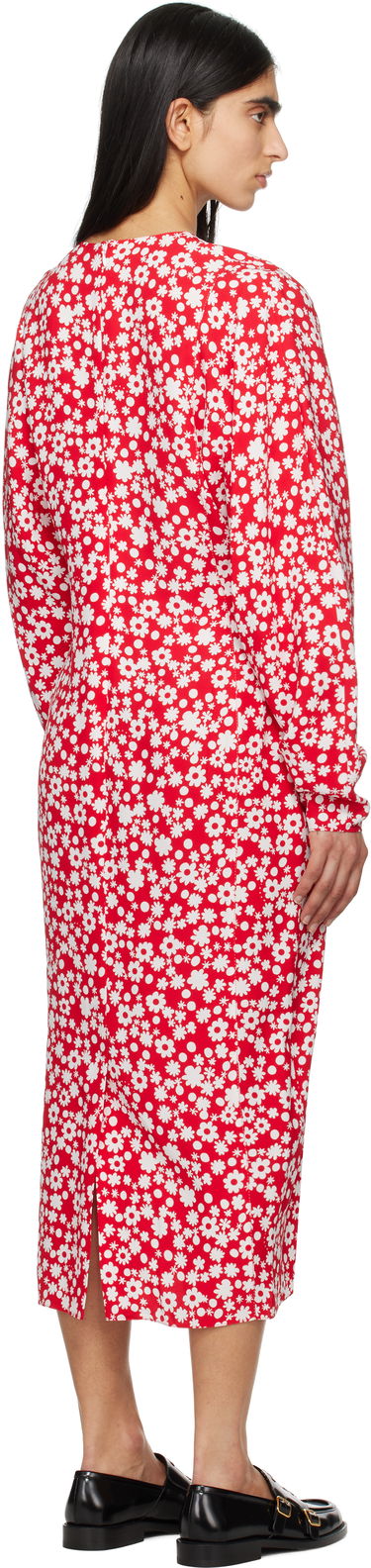 плаття Marni Marni Pop Fields Midi Dress Червоний | ABMA1360S0 UTVA45, 2