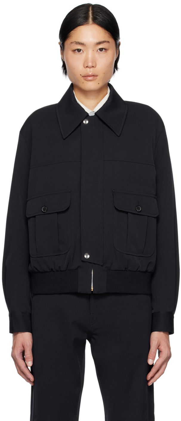 Куртка Paul Smith Paul Smith Zip Jacket чорний | M1R-464Y-L01996-49