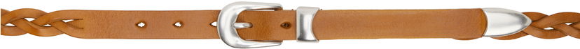 Ремені OUR LEGACY OUR LEGACY 2 CM Braided Leather Belt Коричневий | A2258CBH