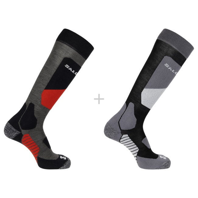 Шкарпетки Salomon Ski Socks 2-Pack чорний | LC2375300