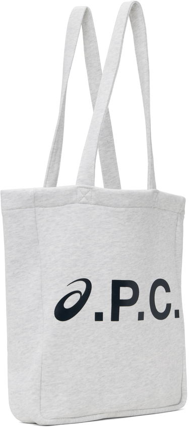 сумка-тоут A.P.C. A.P.C. ASICS Edition Lou Tote Bag Сірий | COHHK-M61977, 1