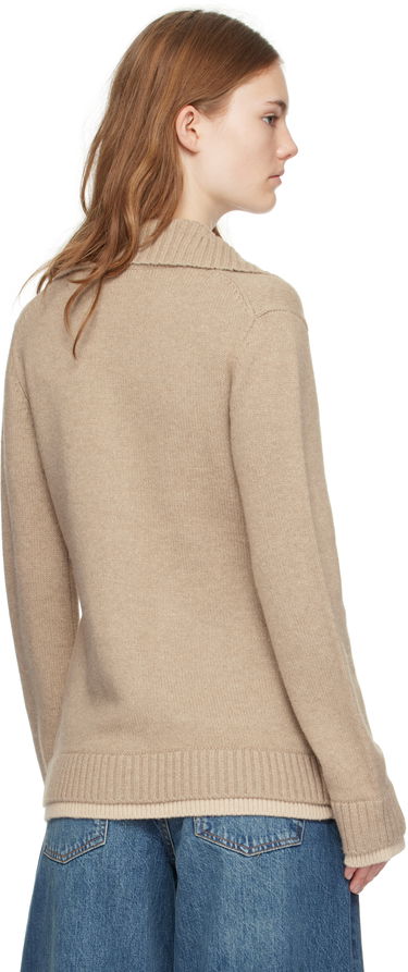 Cветр rag & bone rag & bone Danica Knit Cardigan бежевий | WAS24H049CS49, 2