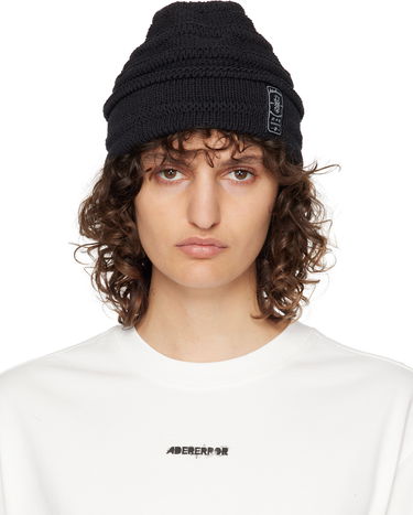 Шапка ADER ERROR Montblanc Black Knitted Beanie чорний | BMADSSHW0503BK, 0