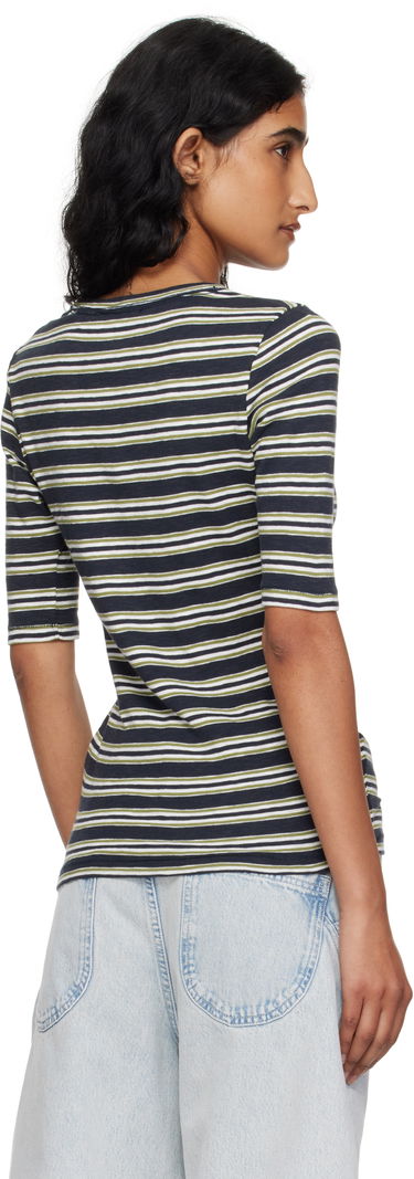 Футболка YMC YMC Striped Tee темно-синій | Q6YMK, 2