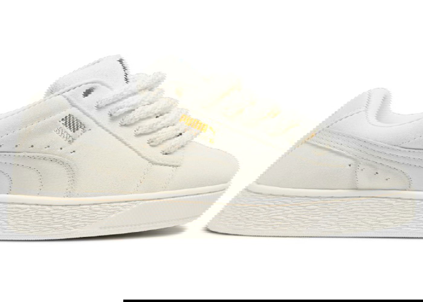 Кросівки та взуття Puma Suede XL Rope Frosted Ivory білий | 398708-01, 0