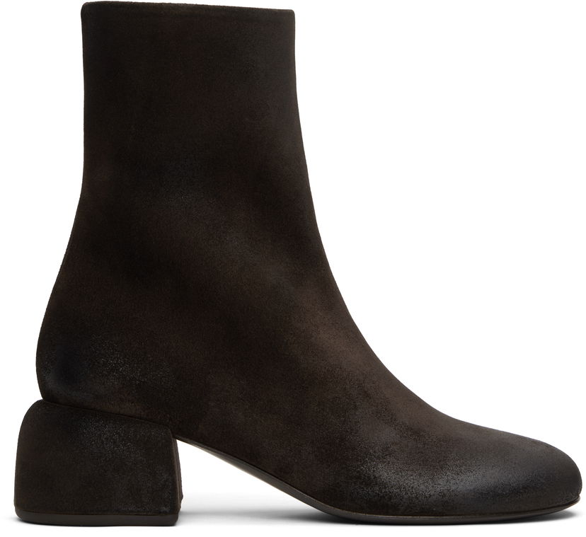 Одяг Marsèll Marsèll Basata Suede Ankle Boots Коричневий | MW8103 P024