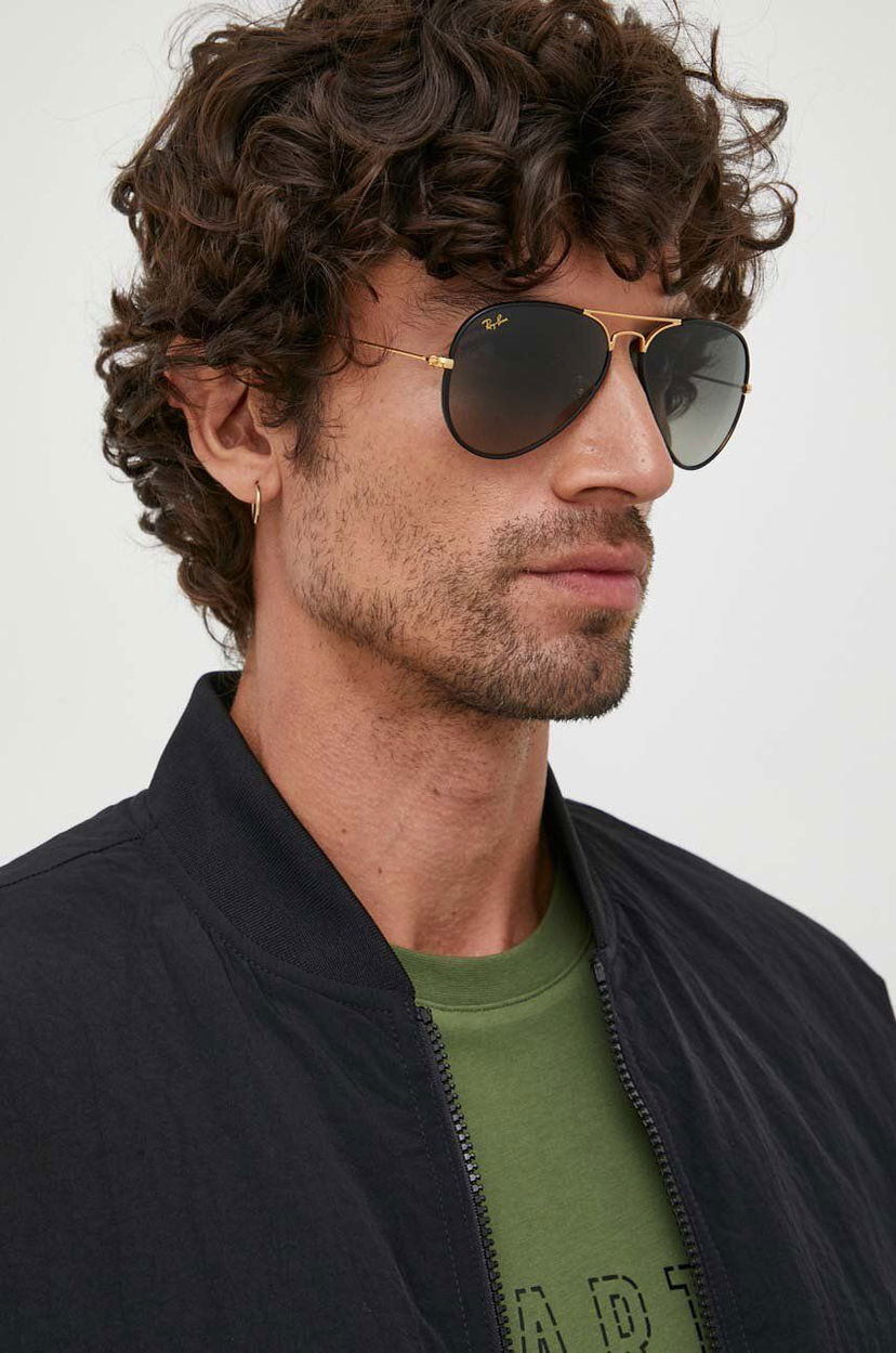 Сонцезахисні окуляри Ray-Ban Ray-Ban Aviator Full Color Sunglasses чорний | 0RB3025JM
