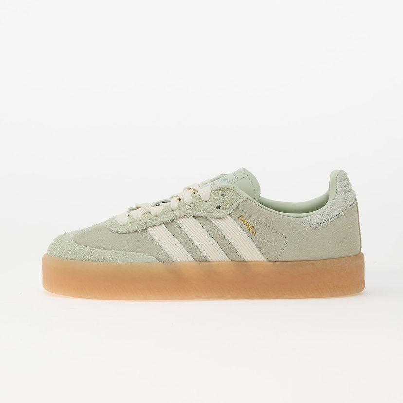 Кросівки та взуття adidas Originals Sambae W Linen Green/ Off White/ Crystal Jade Зелений | JI3881