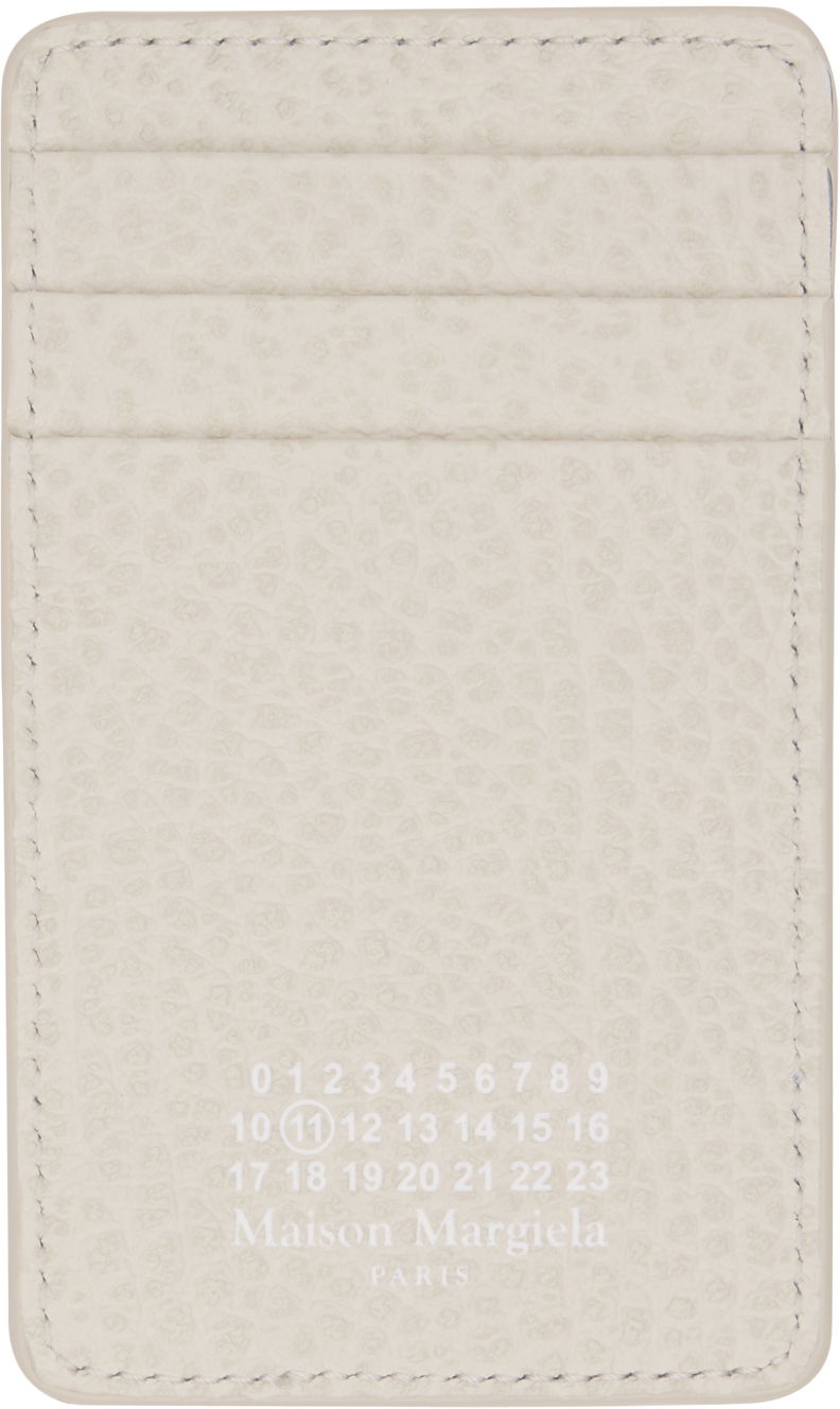 Гаманець Maison Margiela Four Stitches Card Holder Сірий | SA1VX0017 P4455