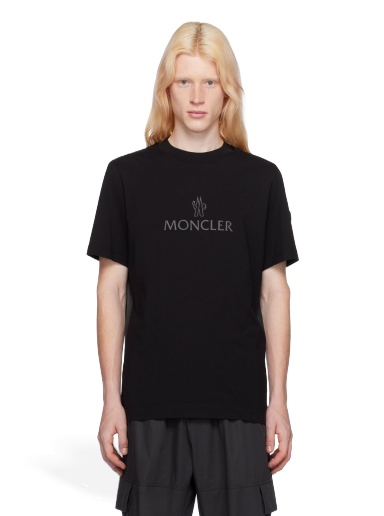 Футболка Moncler Bonded T-Shirt чорний | J10918C00060829H8