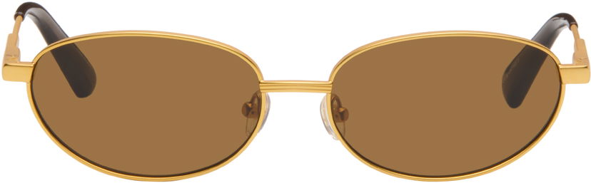 Сонцезахисні окуляри Jacquemus Jacquemus 'The Alba' Sunglasses Коричневий | JAC120C1SUN
