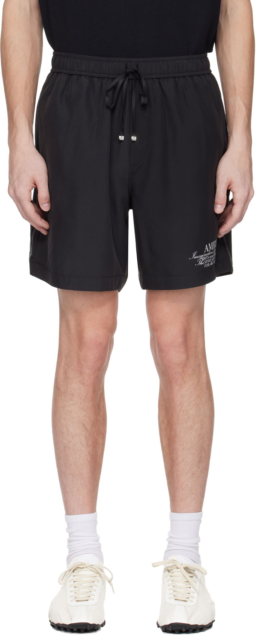 Шорти AMIRI AMIRI 'Spirit' Shorts чорний | AMSHCA1100