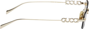 Сонцезахисні окуляри Gucci Gucci 'Gucci' Block Rectangular Sunglasses Металік | GG1808S-003, 1