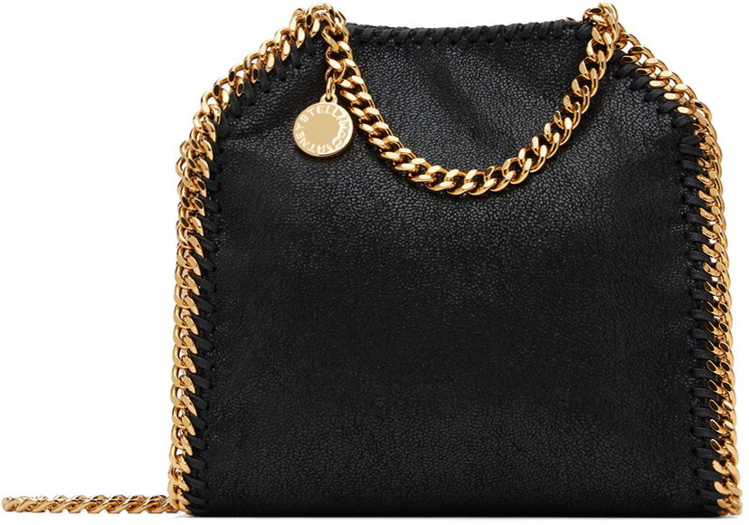 Сумочка Stella McCartney Falabella Tiny Chain Shoulder Bag чорний | 391698W9355