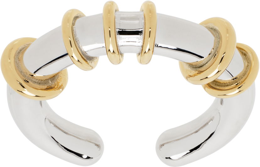 Кільце We11done We11done Hoop Ring Металік | WD-AJ0-25-501-U-SV