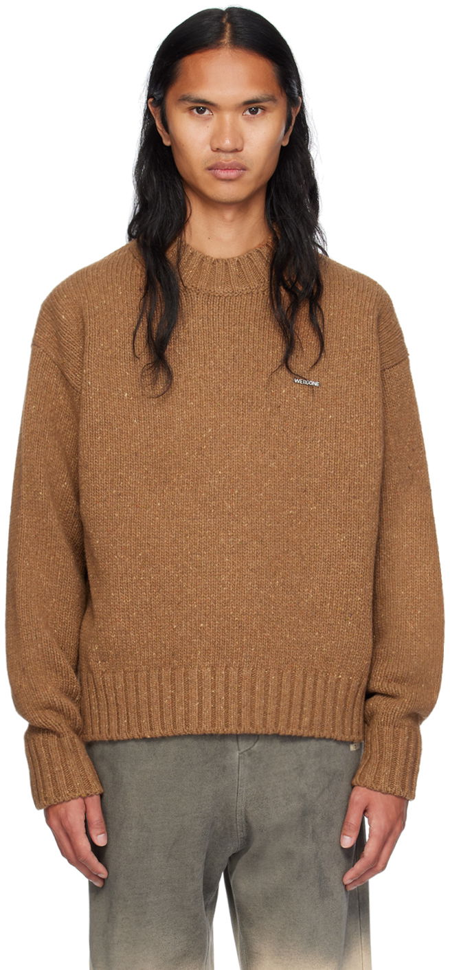 Cветр We11done We11done Chunky Knit Sweater Коричневий | WD-KT2-24-626-U-BR