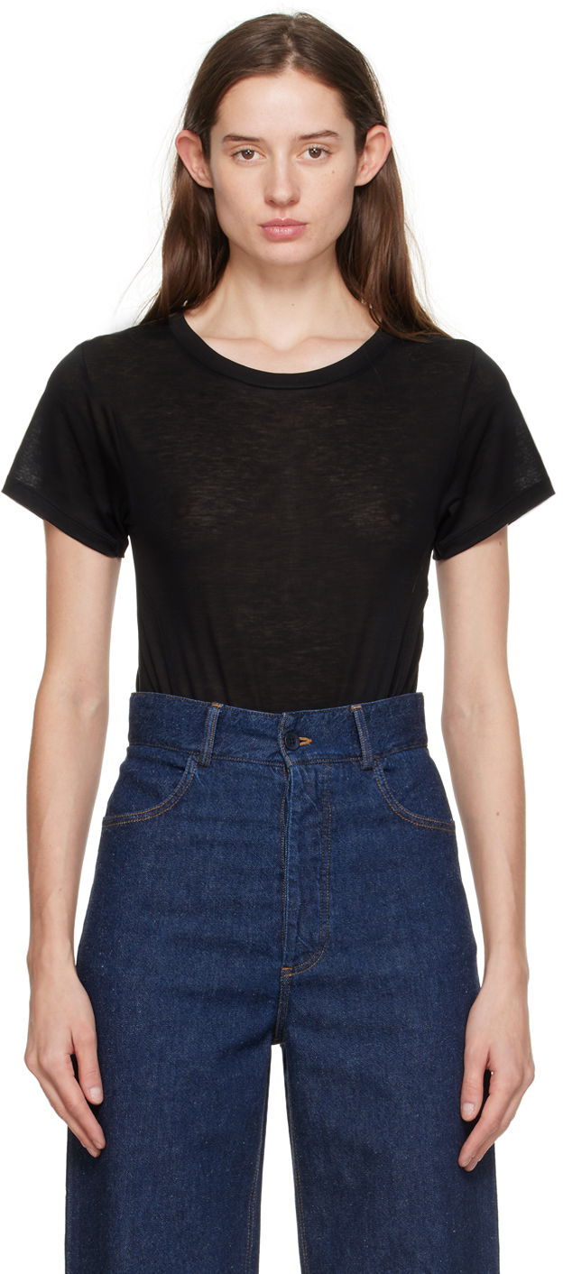 Боді Baserange Press-Stud Bodysuit чорний | ONTE-BL-000