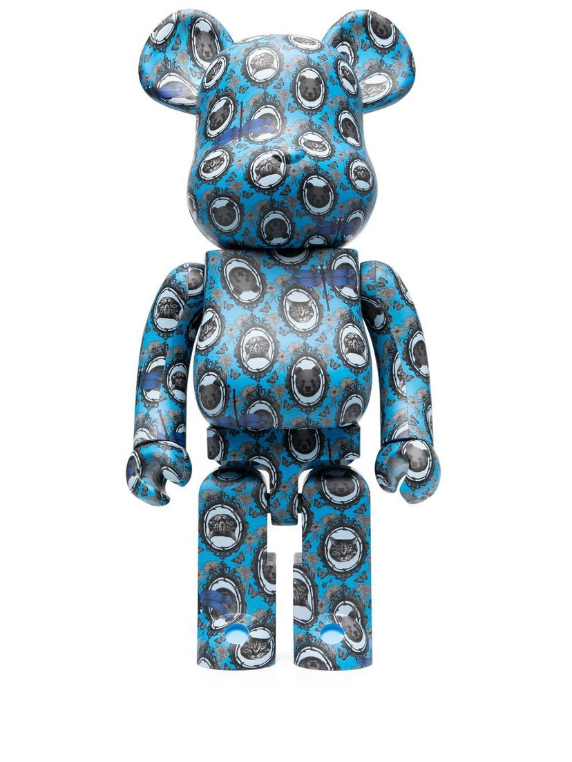 Колекційний Medicom Toy Be@rbrick Robe Japonica Mirror collectible - Blue Синій | 1000ROBE19465141