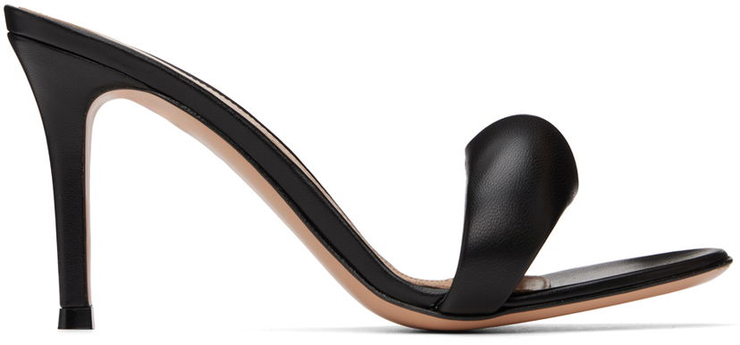 Кросівки та взуття Gianvito Rossi Bijoux 85 Heeled Sandals чорний | G18550-85RIC-NAP
