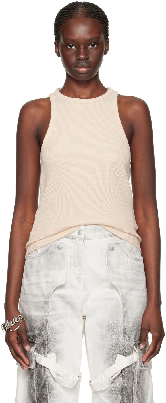Безрукавка Acne Studios Patch Tank Top бежевий | CL0264-