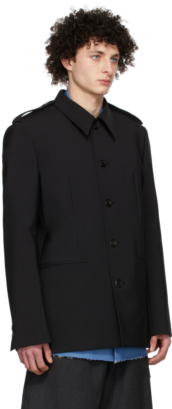 Сорочка We11done We11done Regular Collar Jacket чорний | WD-JK1-22-084-M-BK, 1