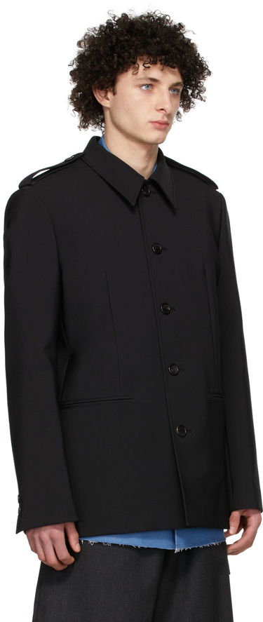 Сорочка We11done We11done Regular Collar Jacket чорний | WD-JK1-22-084-M-BK, 1