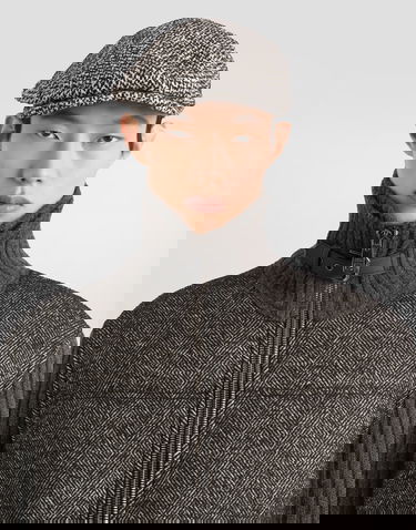 Куртка Dolce & Gabbana Dolce & Gabbana Houndstooth Knit Jacket Сірий | G9BVSTGJ846N0352, 3