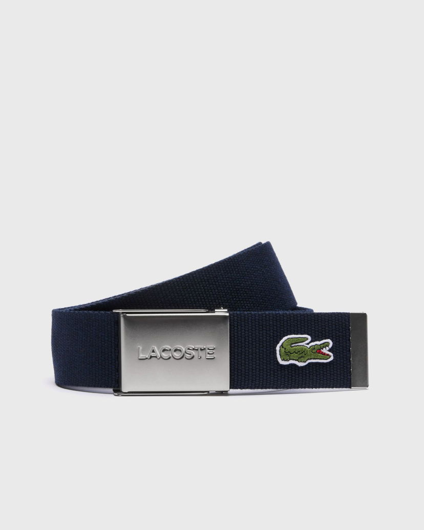 Ремені Lacoste Lacoste 40 Woven Strap 110 CM темно-синій | RC2012-166