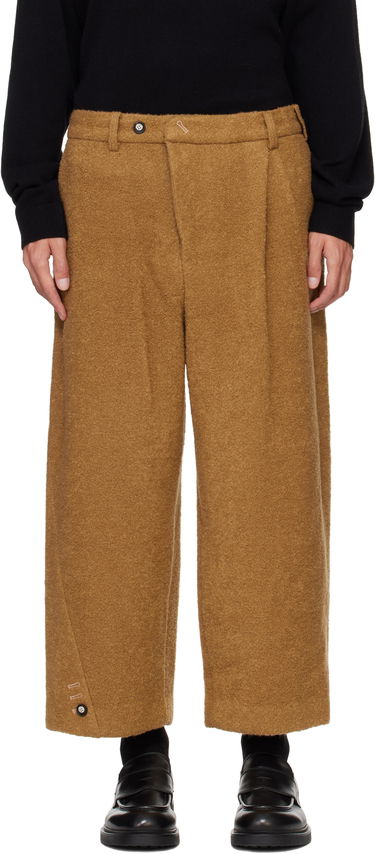 Штани ADER ERROR Brown Wool Wide Leg Trousers Коричневий | BN01FWSA0207CM, 0