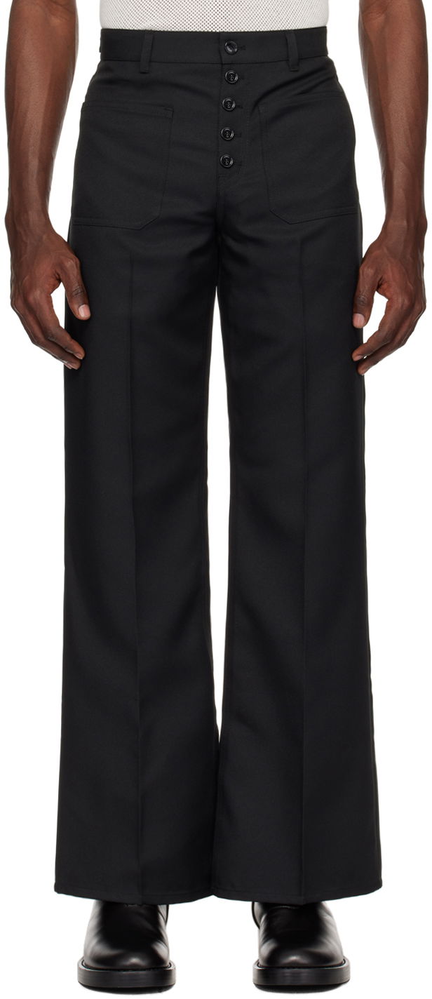 Штани Courrèges Multiflex Flared Trousers чорний | 124CPA201PL0136