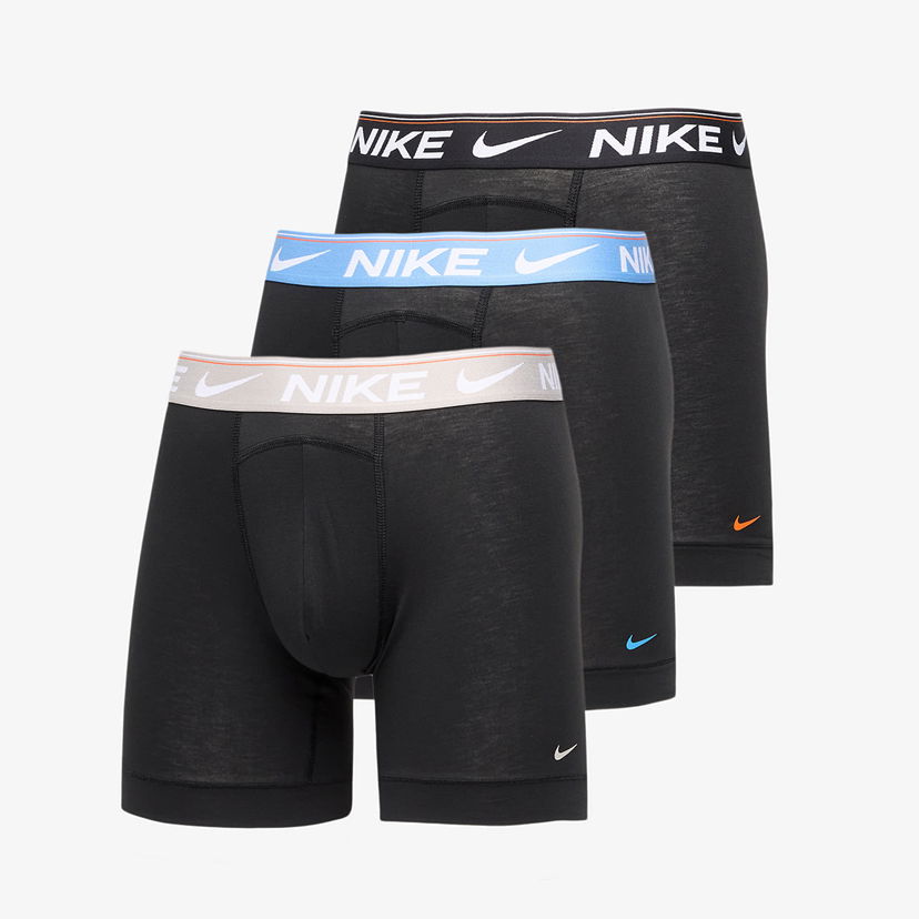 Боксери Nike Ultra Comfort Boxer Brief 3-Pack чорний | 0000KE1257-EWD