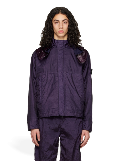 Куртка Stone Island Crinkled Фіолетовий | 781540623